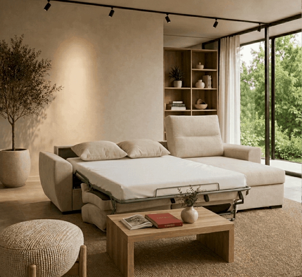 Chaise longue sistema italiano abierto